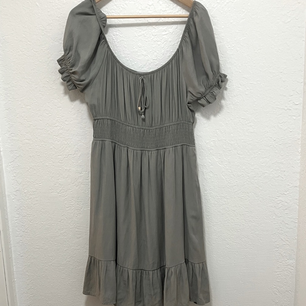 Elegant Green Grecian dress